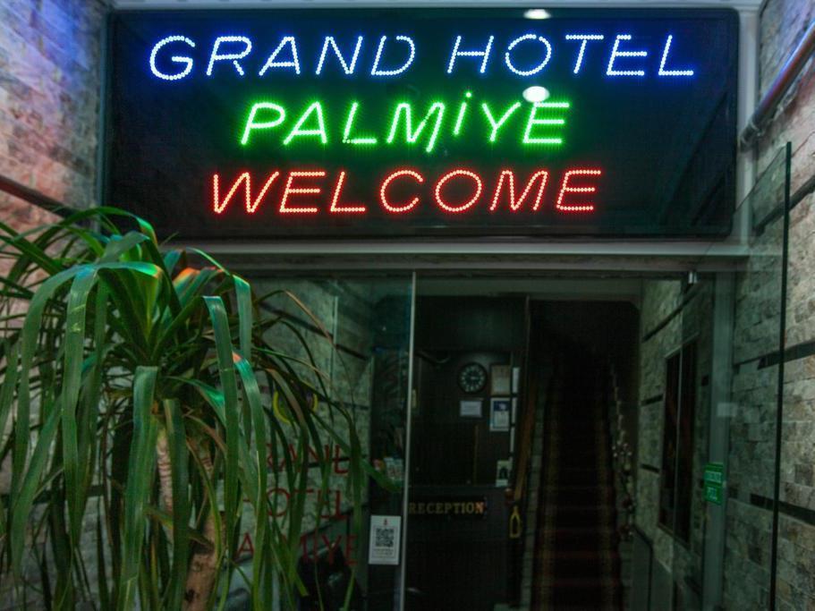 Grand Hotel Palmiye Istambul Exterior foto