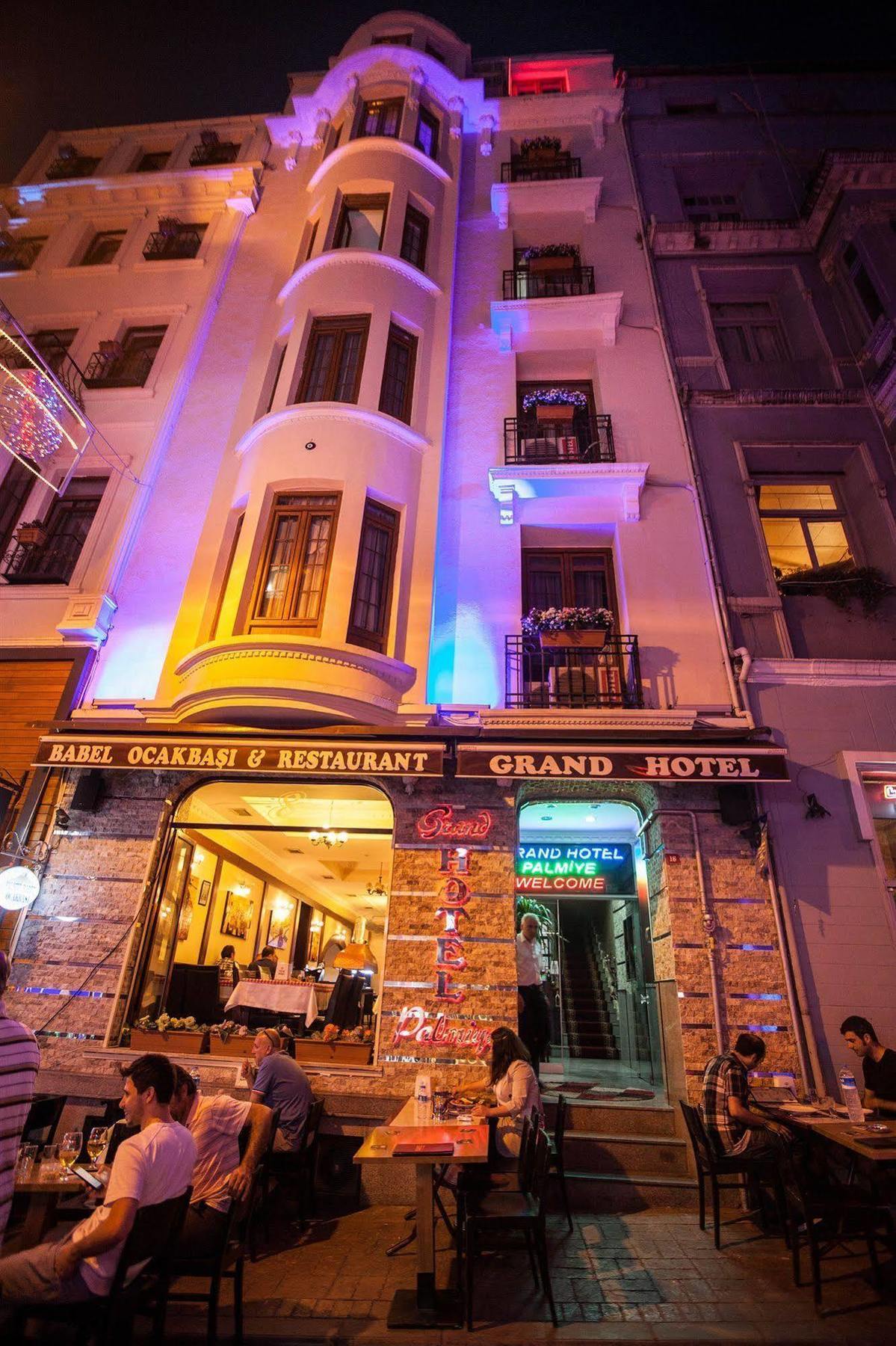 Grand Hotel Palmiye Istambul Exterior foto
