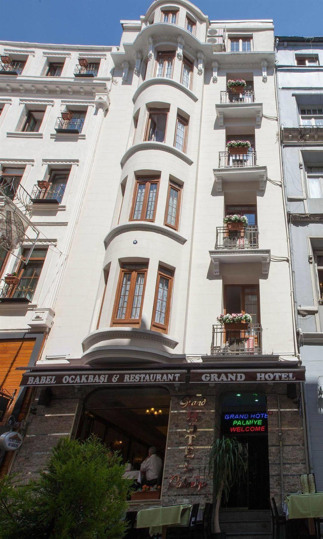 Grand Hotel Palmiye Istambul Exterior foto
