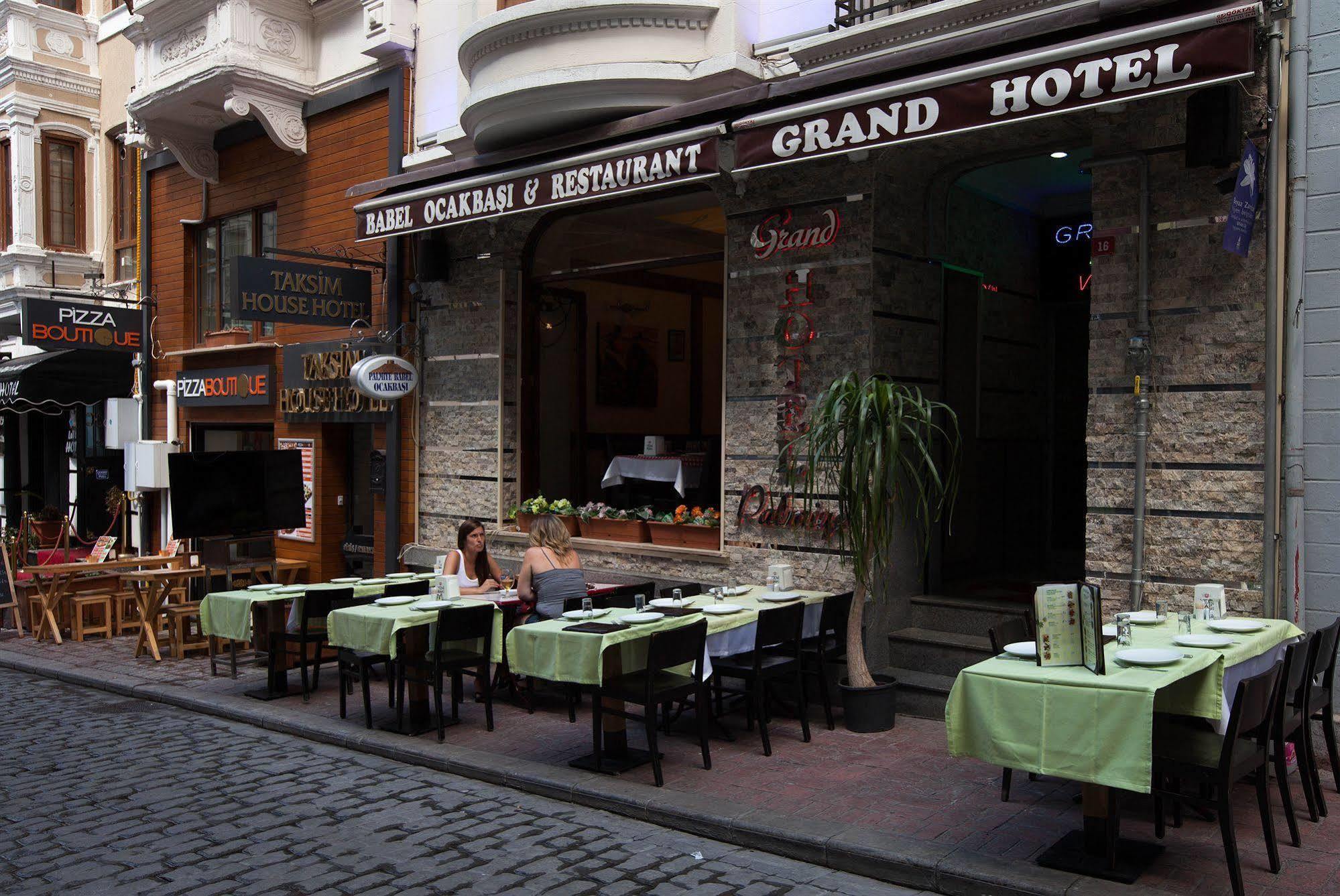 Grand Hotel Palmiye Istambul Exterior foto